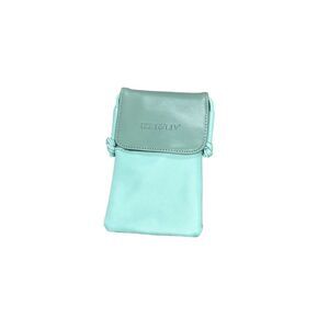 Seafoam Green Synthetic Leather Crossbody purse with Card Slot by Izzy & Liv